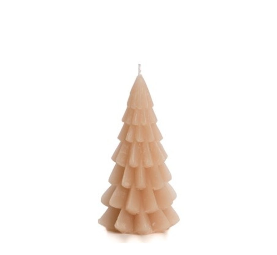 Rustik Lys kerstboomkaars - Skin