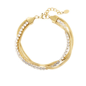 Armband met strass